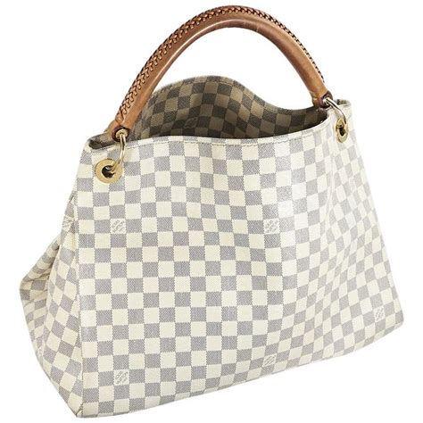 louis vuitton purse white and grey|louis vuitton white colorful purse.